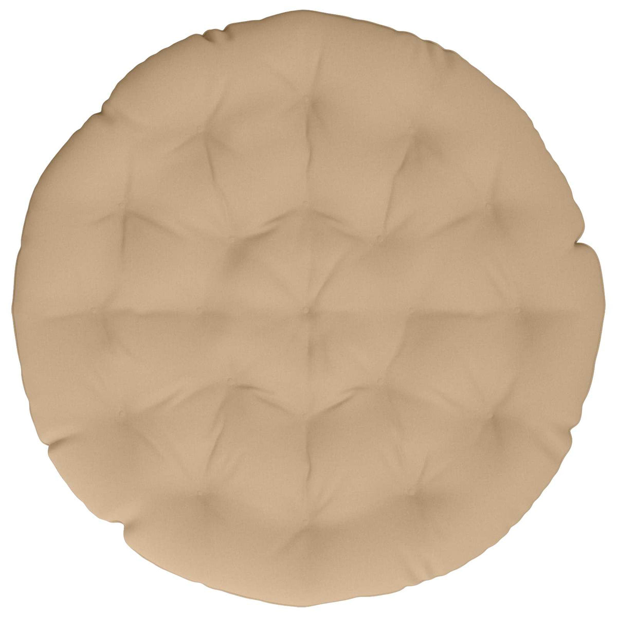 Papasan Stoel Kussen VIANEN 100% Polyester Zand Ø 100 x 12 cm