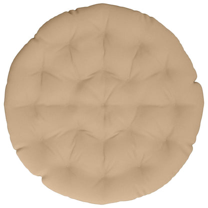 Papasan Stoel Kussen VIANEN 100% Polyester Zand Ø 100 x 12 cm