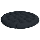 Papasan kussen 100% polyester donkerblauw
