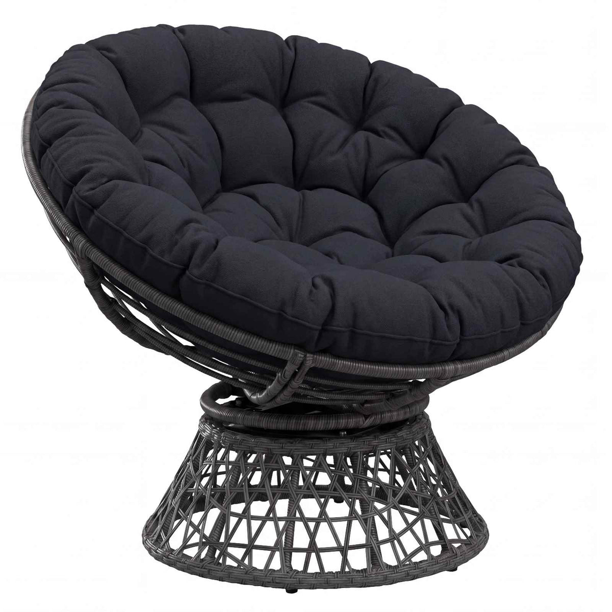 Papasan Stoel Kussen VIANEN 100% Polyester Donkerblauw