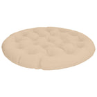 Papasan kussen 100% polyester crèmekleurig