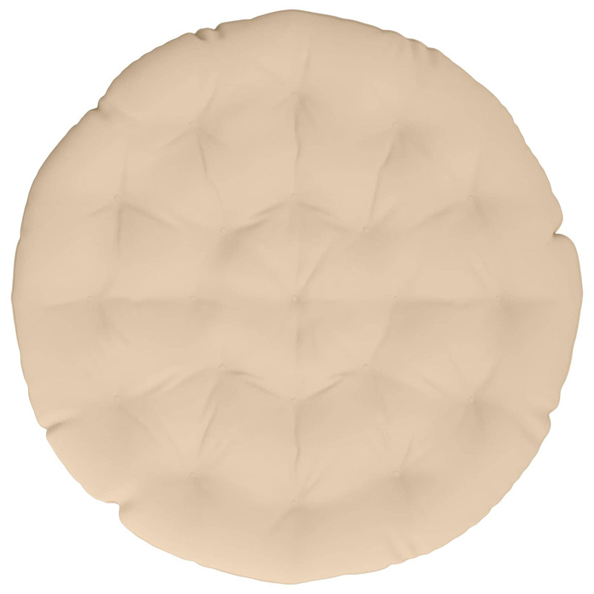 Papasan Stoel Kussen VIANEN 100% Polyester Crèmekleurig