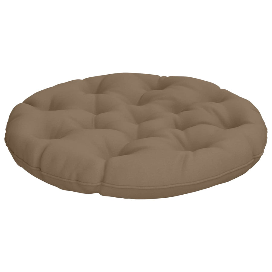 Hangstoel Kussen VIANEN 100% Polyester Taupe Ø 80 x 12 cm