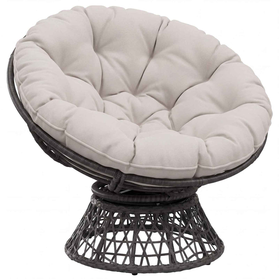 Hangstoel Kussen VIANEN 100% Polyester Wit Ø 80 x 12 cm