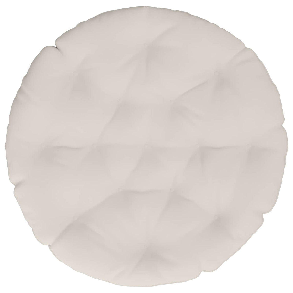Hangstoel Kussen VIANEN 100% Polyester Wit Ø 80 x 12 cm