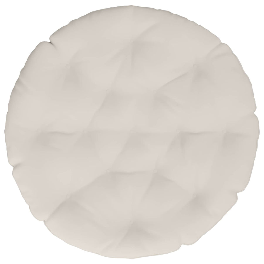 Hangstoel Kussen VIANEN 100% Polyester Wit Ø 80 x 12 cm