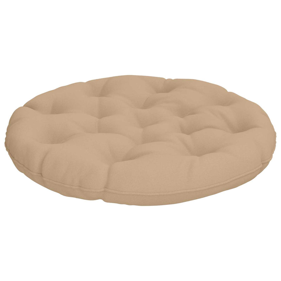 Hangstoel Kussen VIANEN 100% Polyester Zand Ø 80 x 12 cm