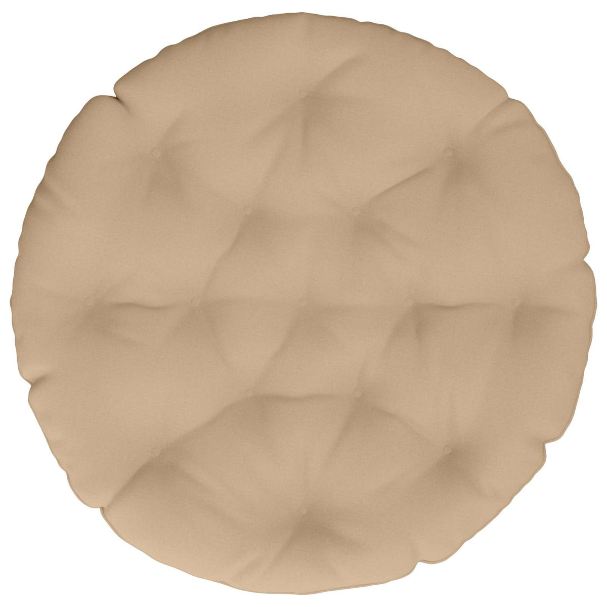 Hangstoel Kussen VIANEN 100% Polyester Zand Ø 80 x 12 cm