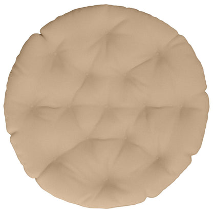 Hangstoel Kussen VIANEN 100% Polyester Zand Ø 80 x 12 cm