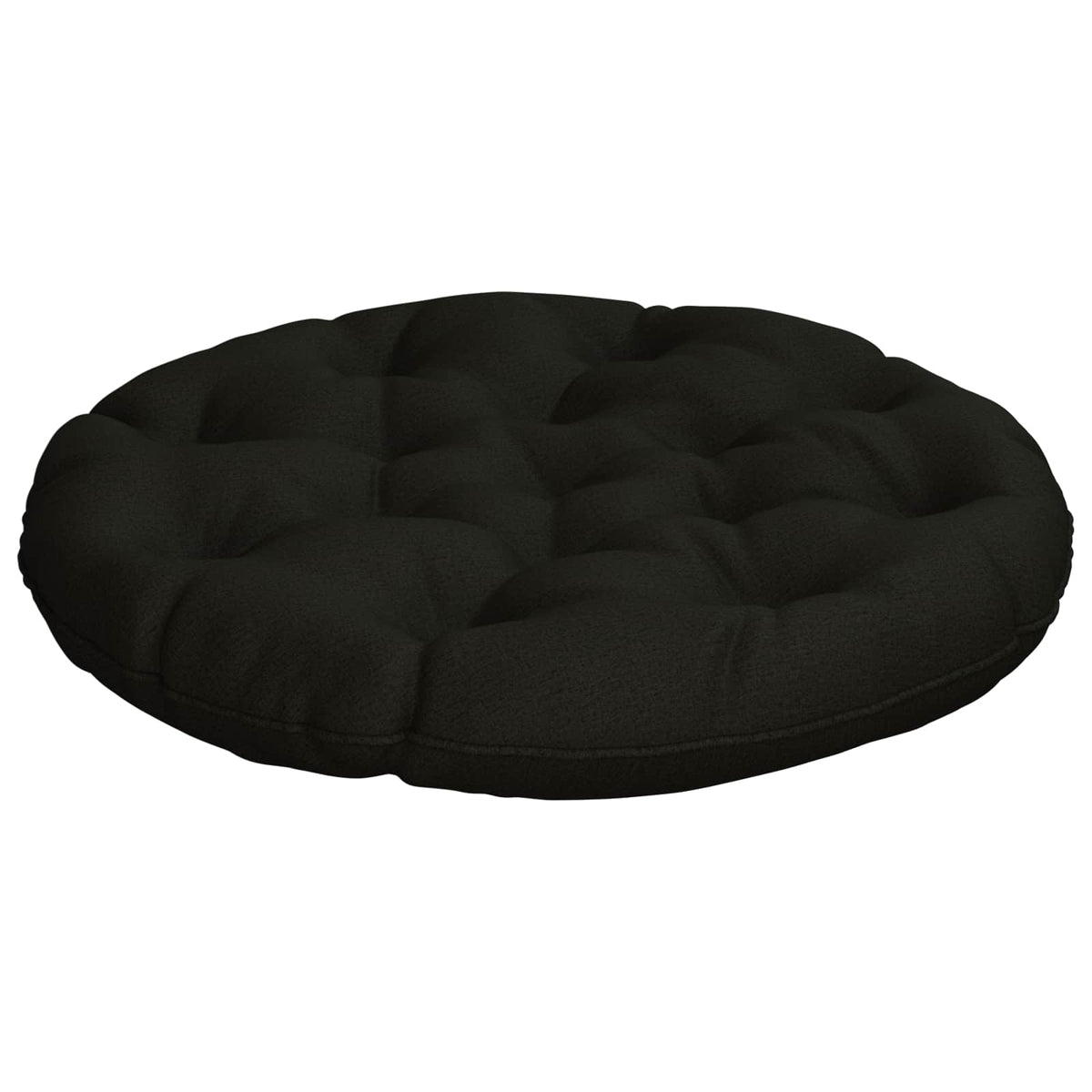 Hangstoel Kussen VIANEN 100% Polyester Zwart Ø 80 x 12 cm