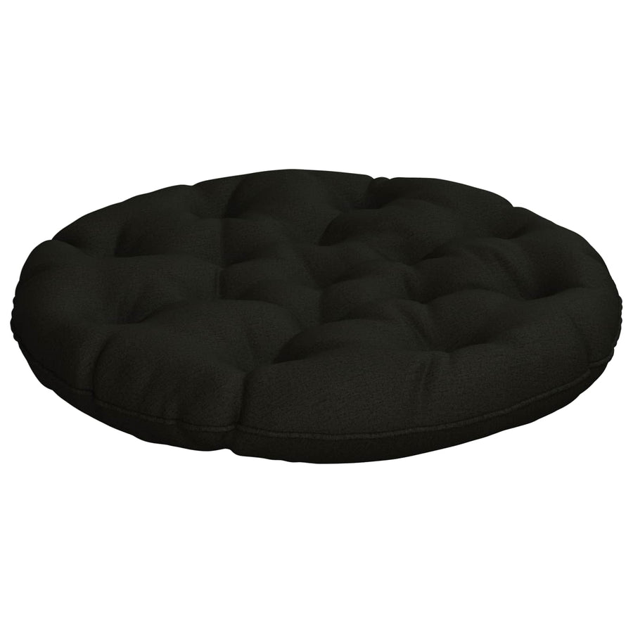 Hangstoel Kussen VIANEN 100% Polyester Zwart Ø 80 x 12 cm