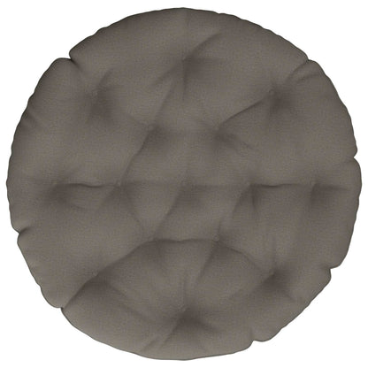 Hangstoel Kussen VIANEN 100% Polyester Grijs Ø 80 x 12 cm