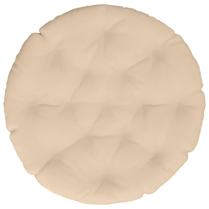 Hangstoel Kussen VIANEN 100% Polyester Crèmekleurig