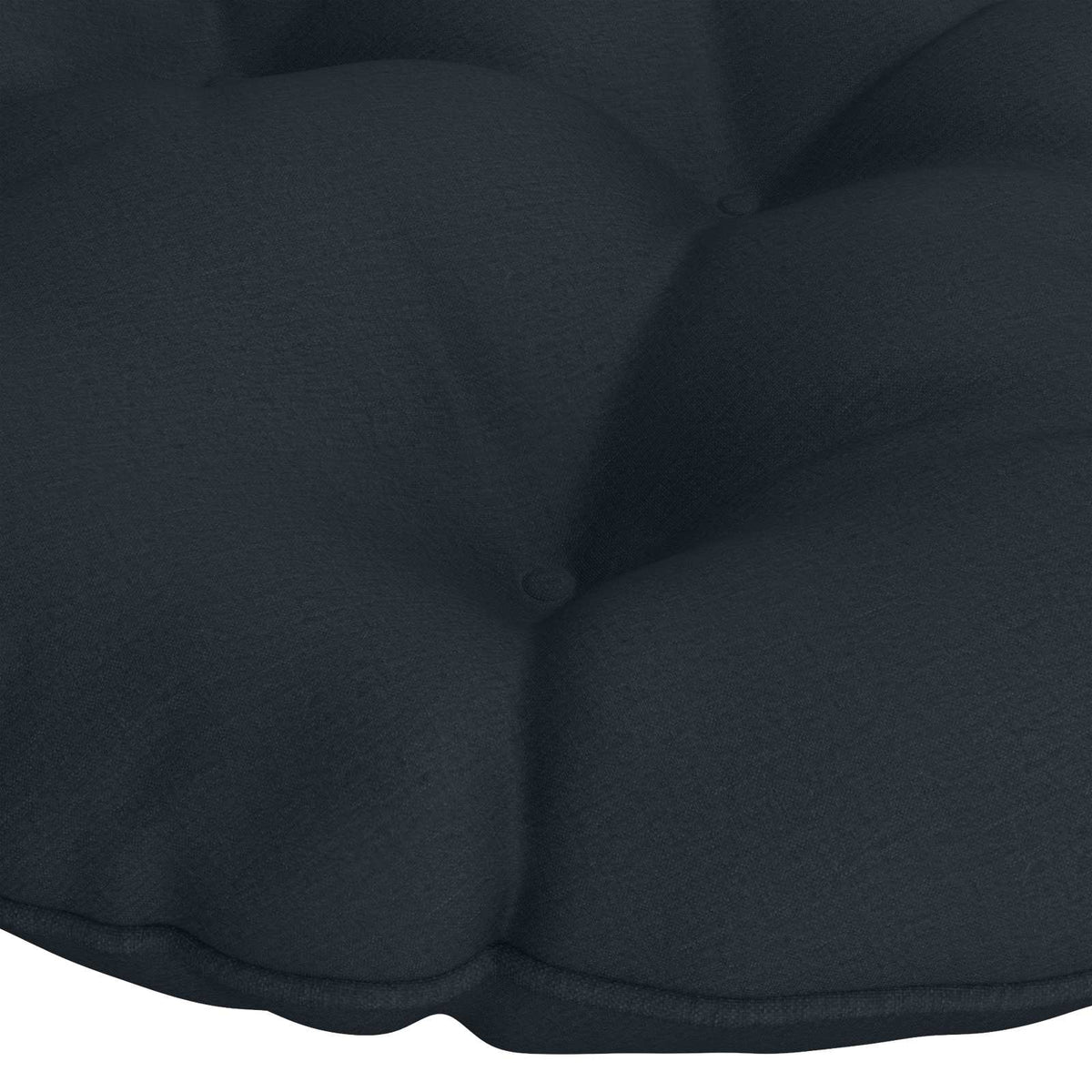 Hangstoel Kussen VIANEN 100% Polyester Donkerblauw Ø 60 x 10 cm