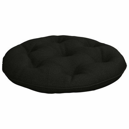 Hangstoel Kussen VIANEN 100% Polyester Zwart Ø 60 x 10 cm