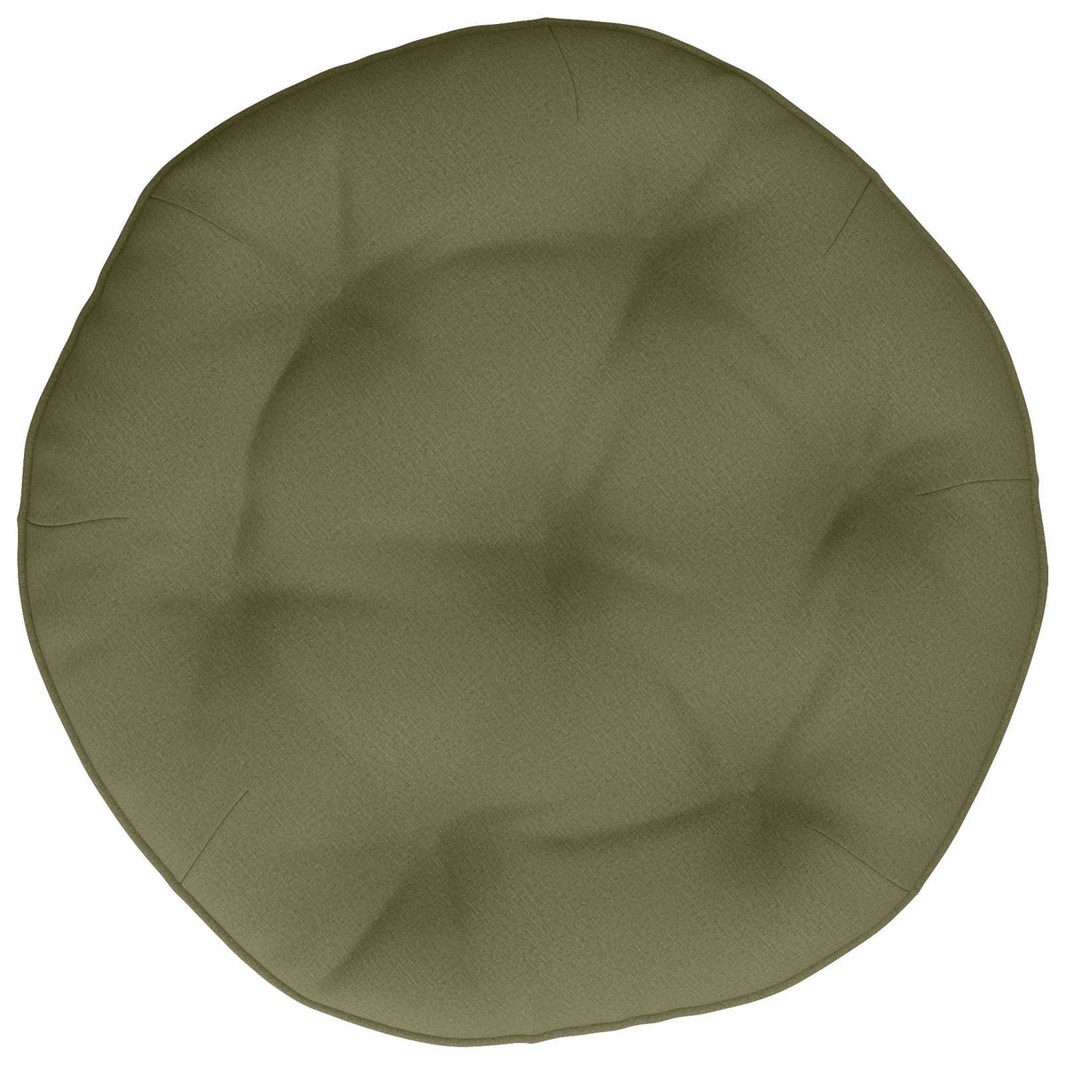 Hangstoel Kussen VIANEN 100% Polyester Olijfgroen Ø 50 x 10 cm