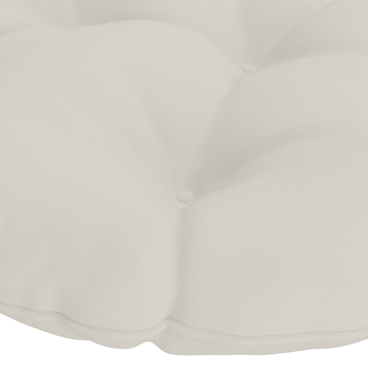 Hangstoel Kussen VIANEN 100% Polyester Wit Ø 50 x 10 cm