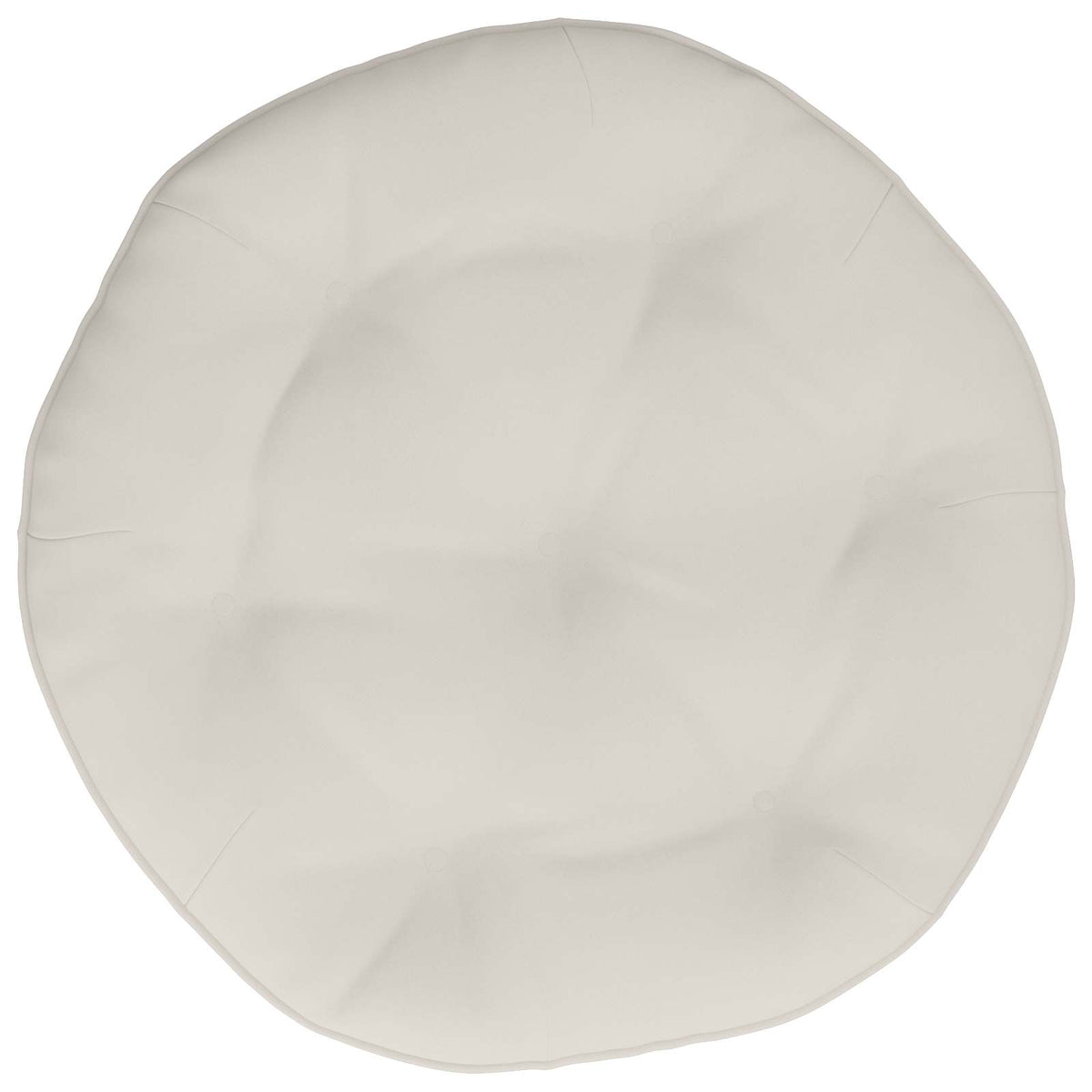 Hangstoel Kussen VIANEN 100% Polyester Wit Ø 50 x 10 cm