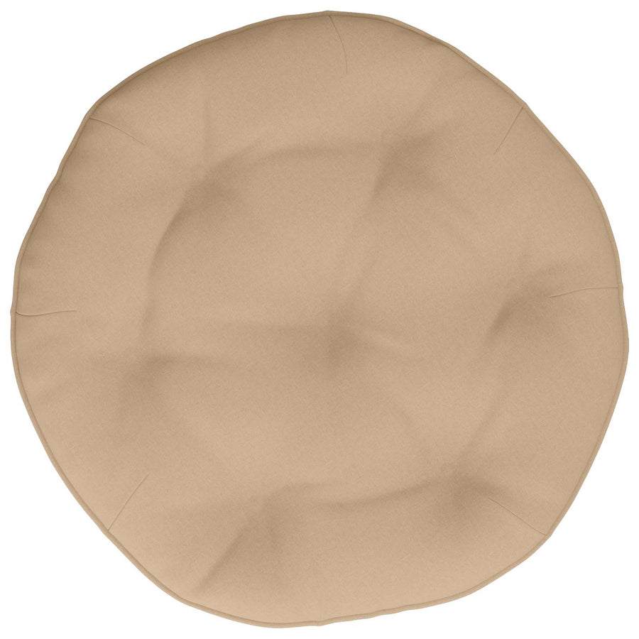 Hangstoel Kussen VIANEN 100% Polyester Zand Ø 50 x 10 cm