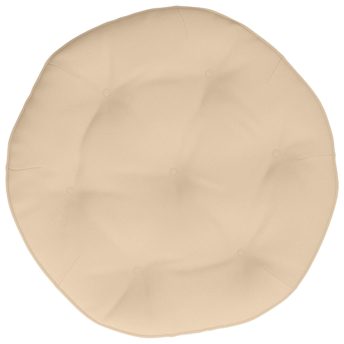 Hangstoel Kussen VIANEN 100% Polyester Crèmekleurig