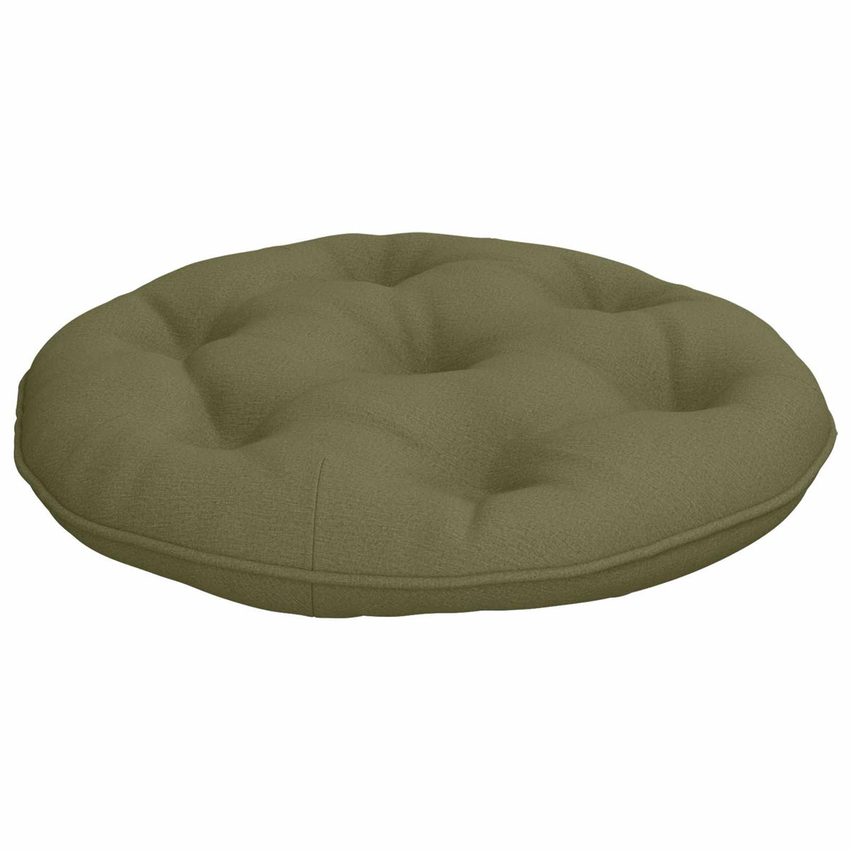 Hangstoel Kussen VIANEN 100% Polyester Olijfgroen Ø 45 x 10 cm