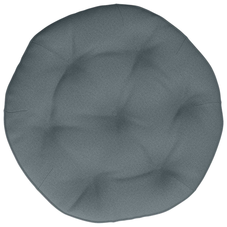Hangstoel Kussen VIANEN 100% Polyester Blauw Ø 45 x 10 cm