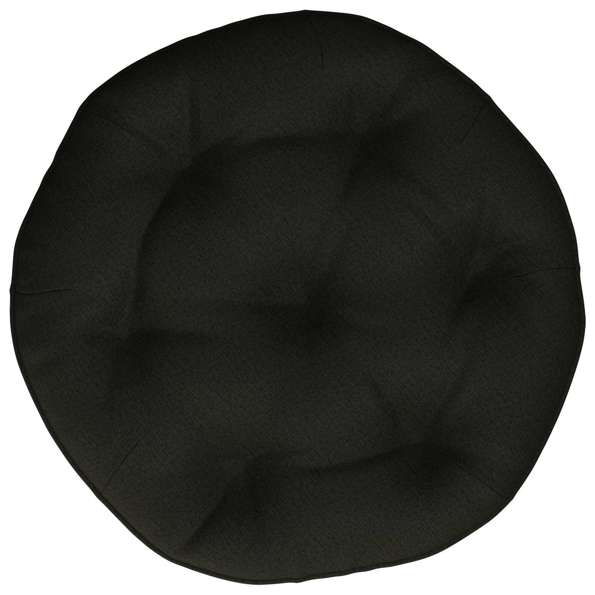 Hangstoel Kussen VIANEN 100% Polyester Zwart Ø 45 x 10 cm