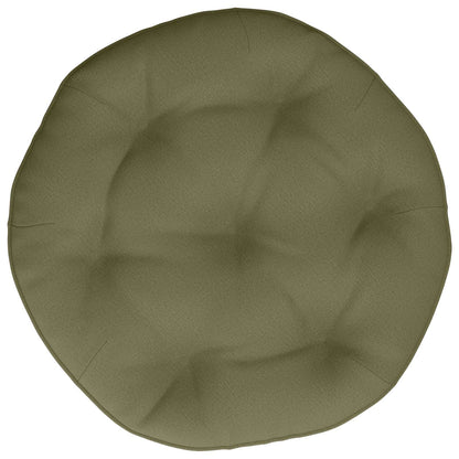 Hangstoel Kussen VIANEN 100% Polyester Olijfgroen Ø 40 x 10 cm