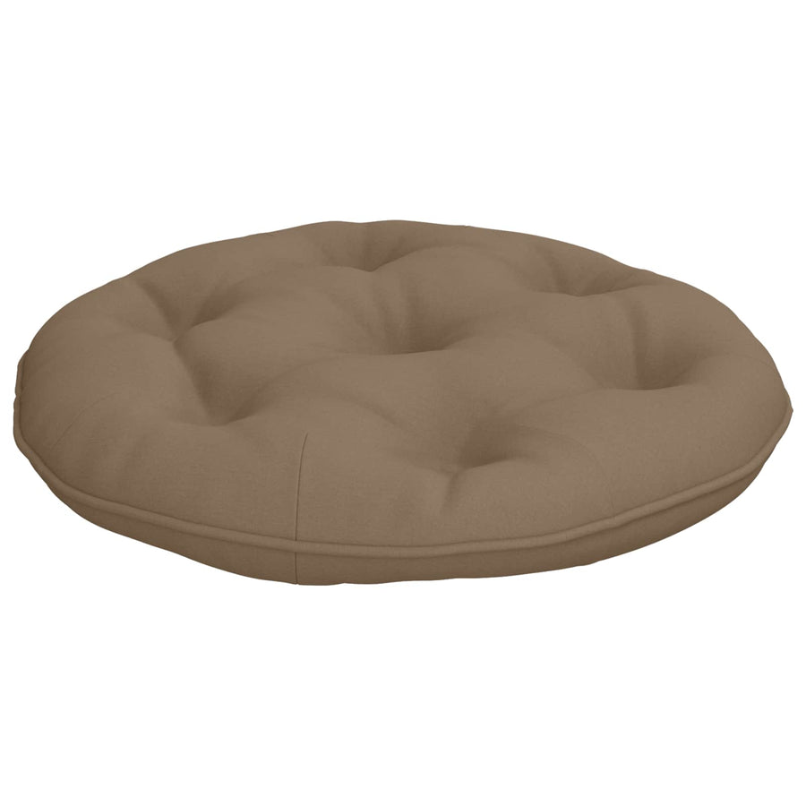 Hangstoel Kussen VIANEN 100% Polyester Taupe Ø 40 x 10 cm