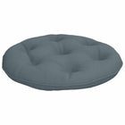 Hangstoelkussen blauw Ø 40x10 cm polyester