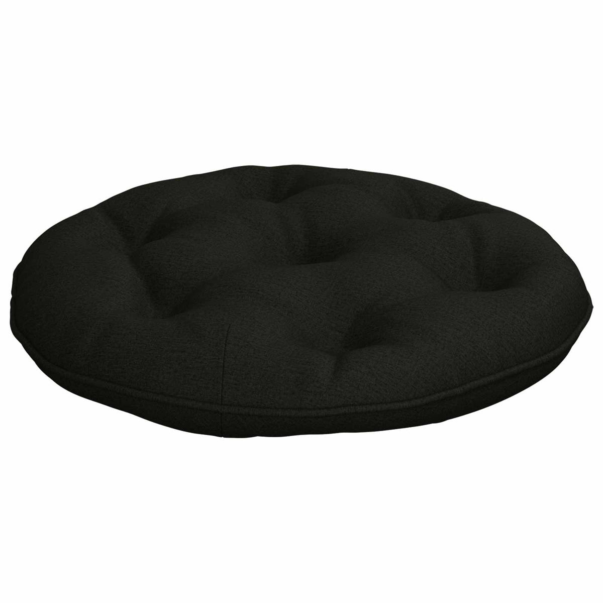 Hangstoel Kussen VIANEN 100% Polyester Zwart Ø 40 x 10 cm
