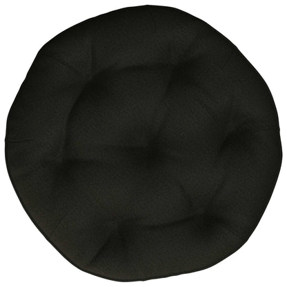 Hangstoel Kussen VIANEN 100% Polyester Zwart Ø 40 x 10 cm