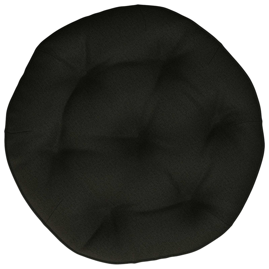 Hangstoel Kussen VIANEN 100% Polyester Zwart Ø 40 x 10 cm