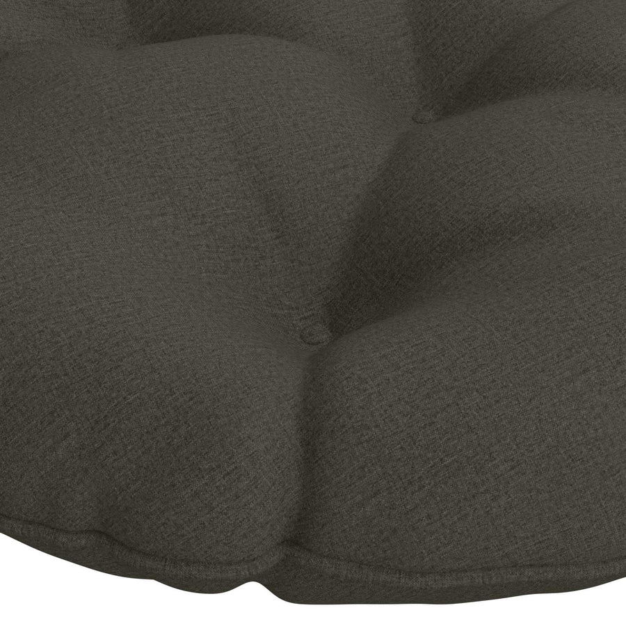 Hangstoel Kussen VIANEN 100% Polyester Antraciet Ø 40 x 10 cm
