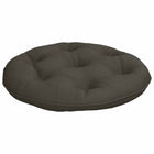 Hangstoelkussen 40x10 cm polyester antraciet