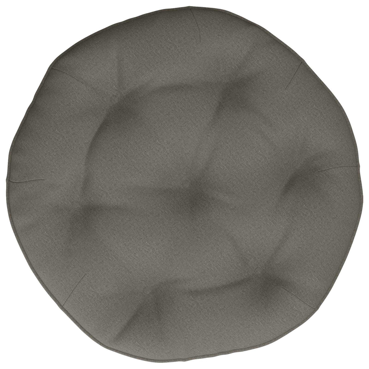 Hangstoel Kussen VIANEN 100% Polyester Grijs Ø 40 x 10 cm