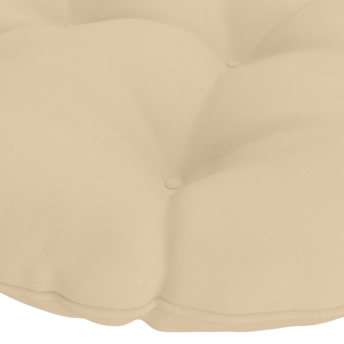 Hangstoel Kussen VIANEN 100% Polyester Crèmekleurig