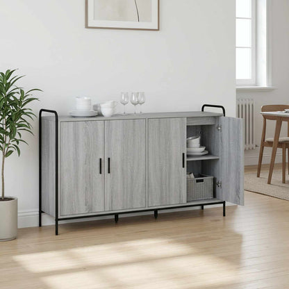 Dressoir Grijs Sonoma 97 x 33 x 81 cm Bewerkt hout