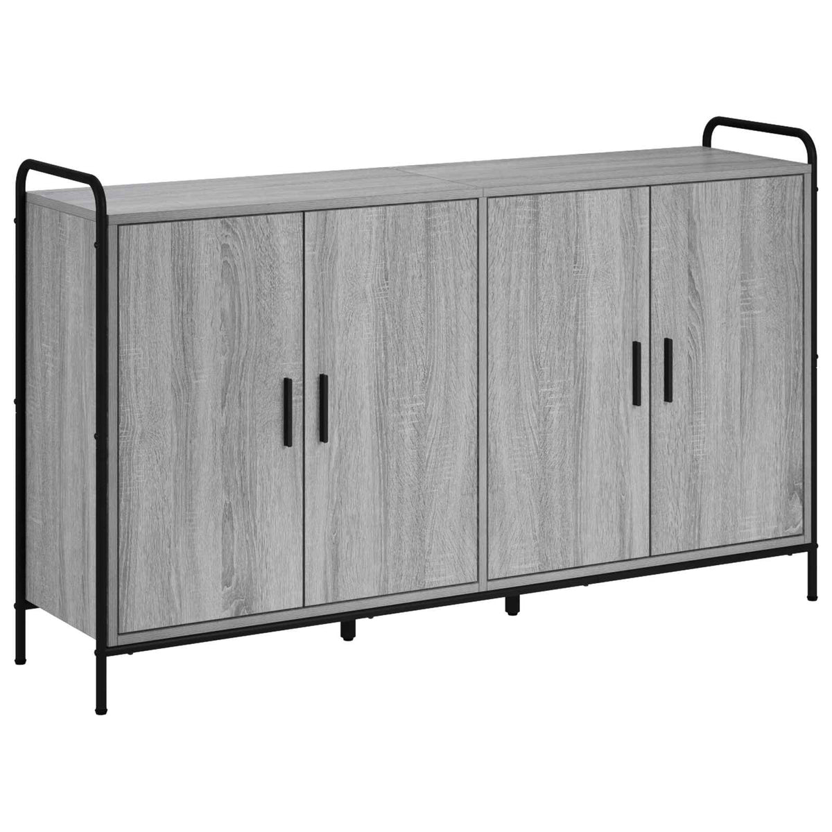 Dressoir Grijs Sonoma 97 x 33 x 81 cm Bewerkt hout