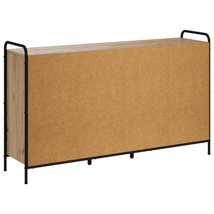 Dressoir Artisanaal eiken 97 x 33 x 81 cm Bewerkt hout