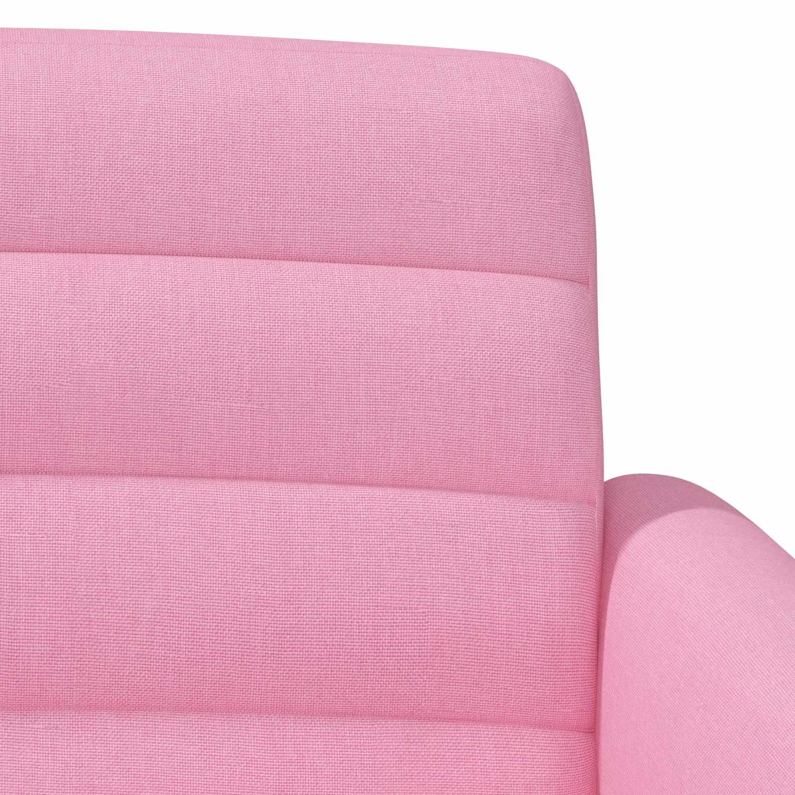 Loungebank met knopencomfort Roze 116 x 67 x 80 cm Stof