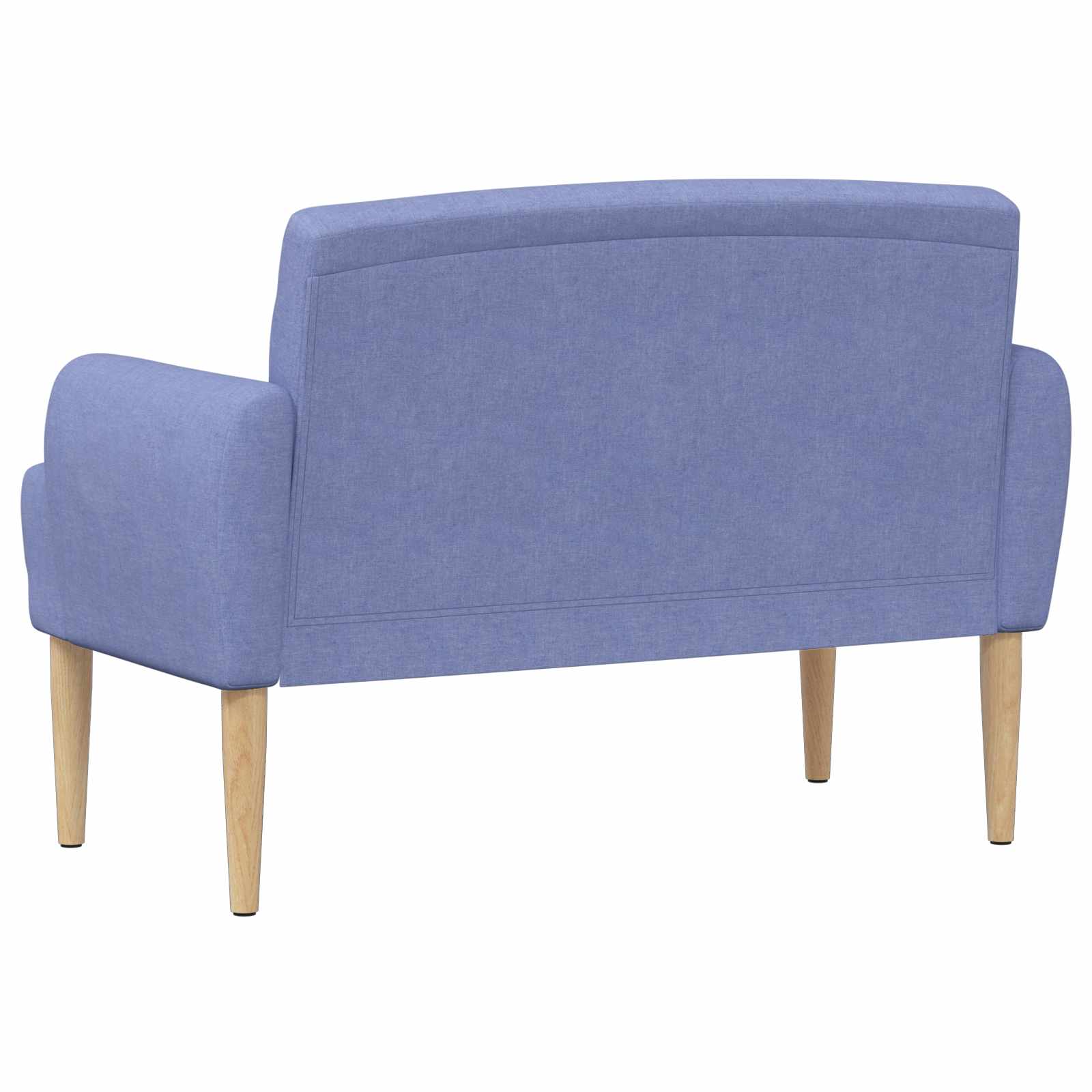 Loungebank met knopencomfort Jeans Blauw 116 x 67 x 80 cm Stof