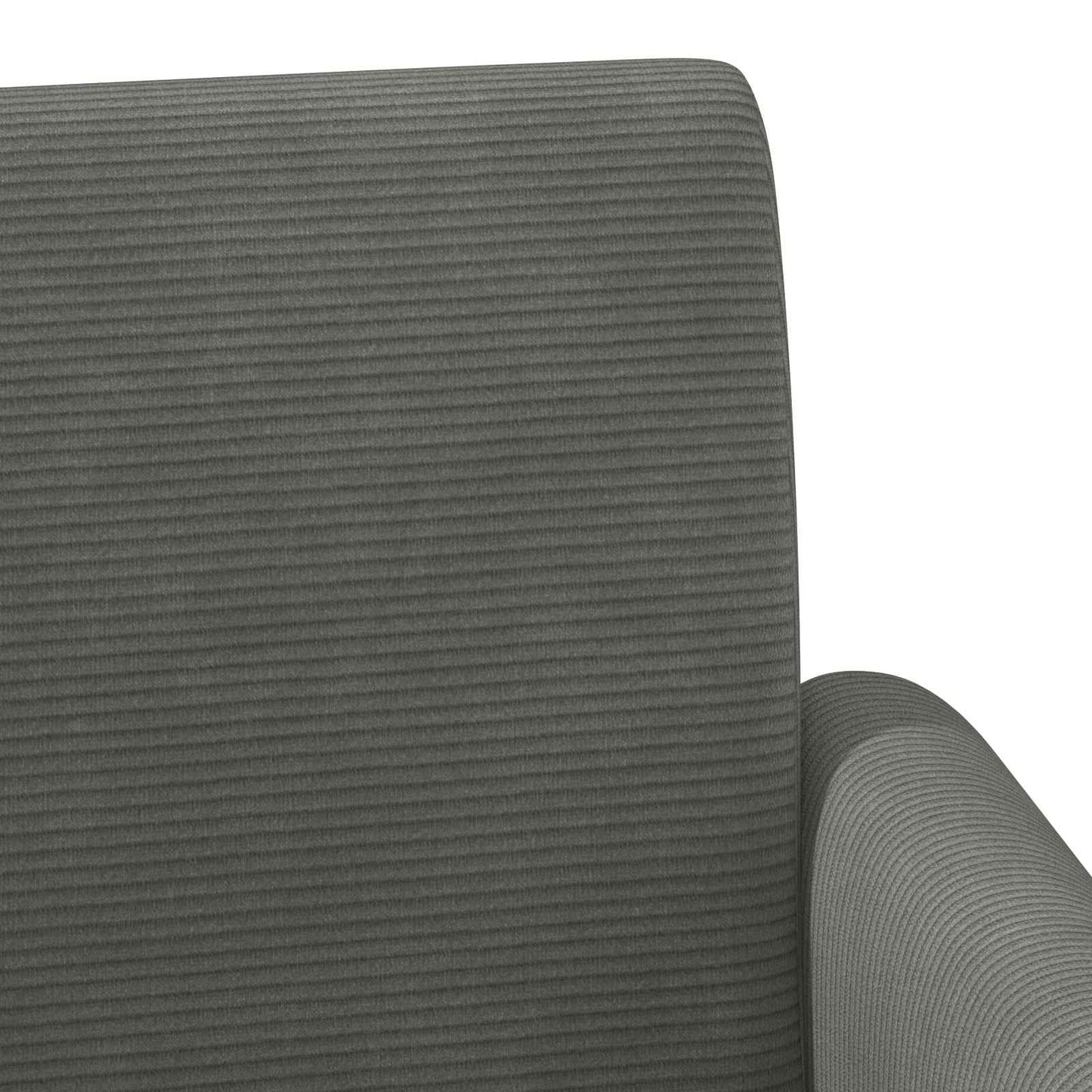Loungebank met knopencomfort Donkergrijs 116 x 67 x 81 cm