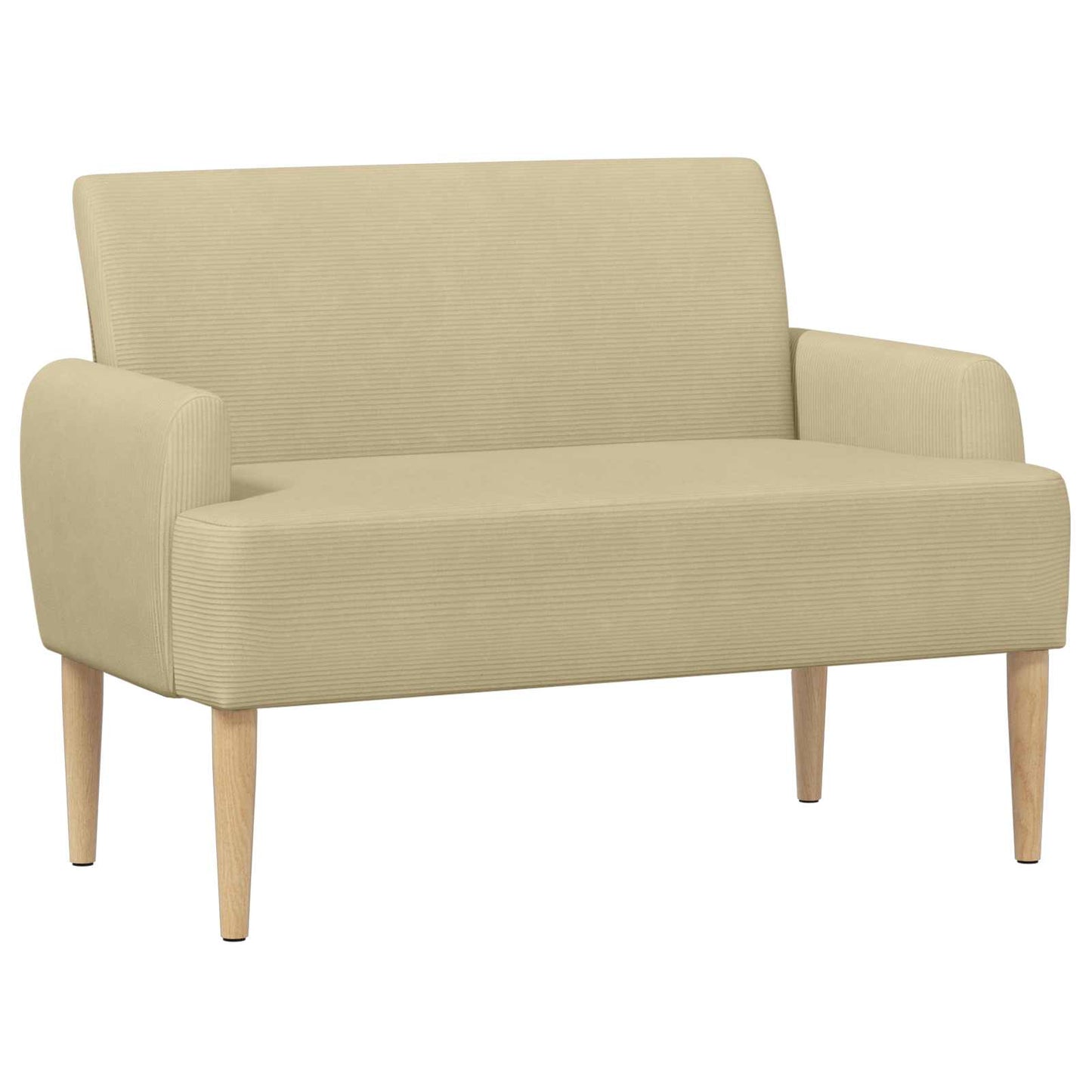 Loungebank met knopencomfort Lichtgroen Grijs 116 x 67 x 81 cm