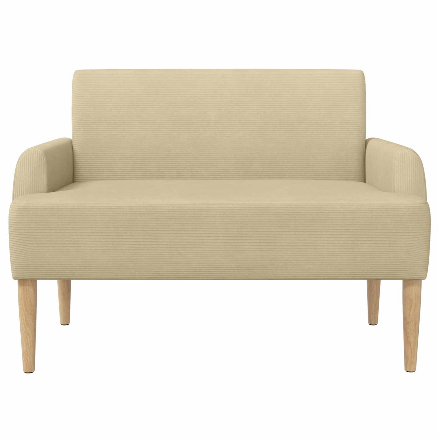 Loungebank met knopencomfort Lichtgroen Grijs 116 x 67 x 81 cm