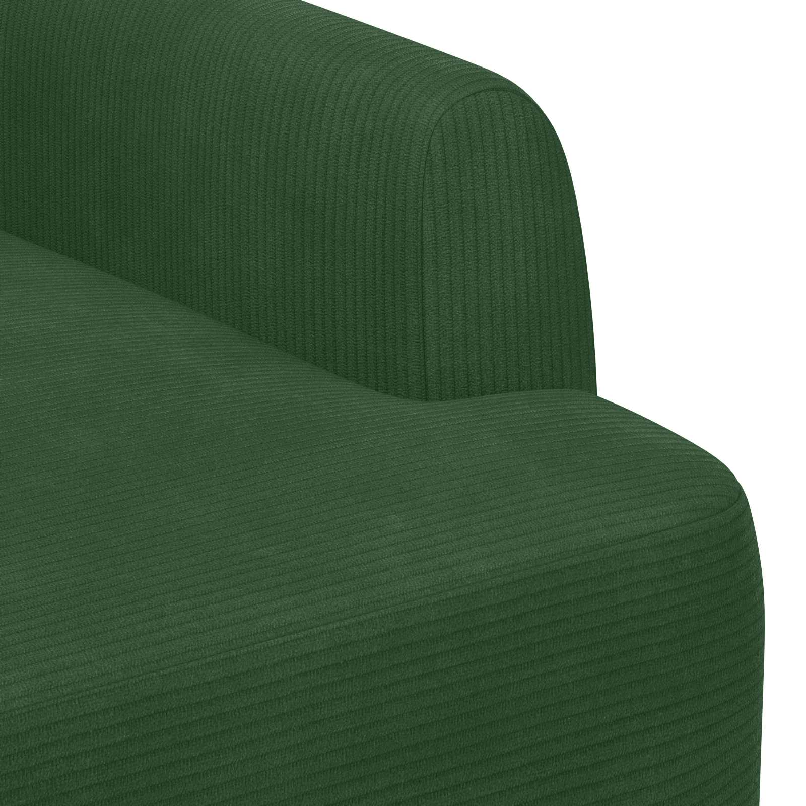 Loungebank met knopencomfort Jungle Groen 116 x 67 x 81 cm