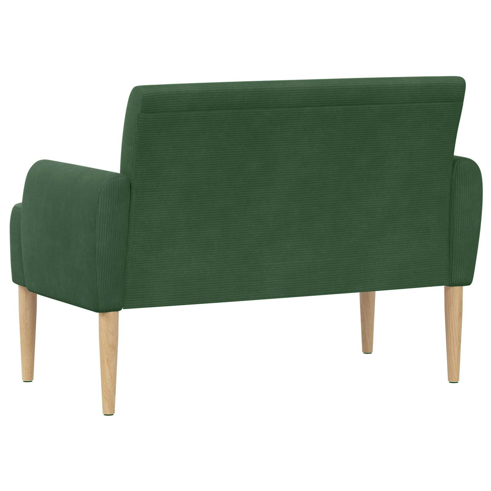 Loungebank met knopencomfort Jungle Groen 116 x 67 x 81 cm