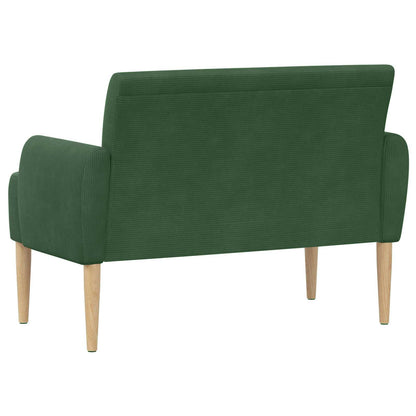 Loungebank met knopencomfort Jungle Groen 116 x 67 x 81 cm