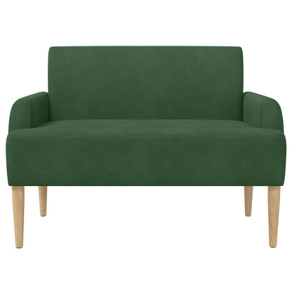 Loungebank met knopencomfort Jungle Groen 116 x 67 x 81 cm