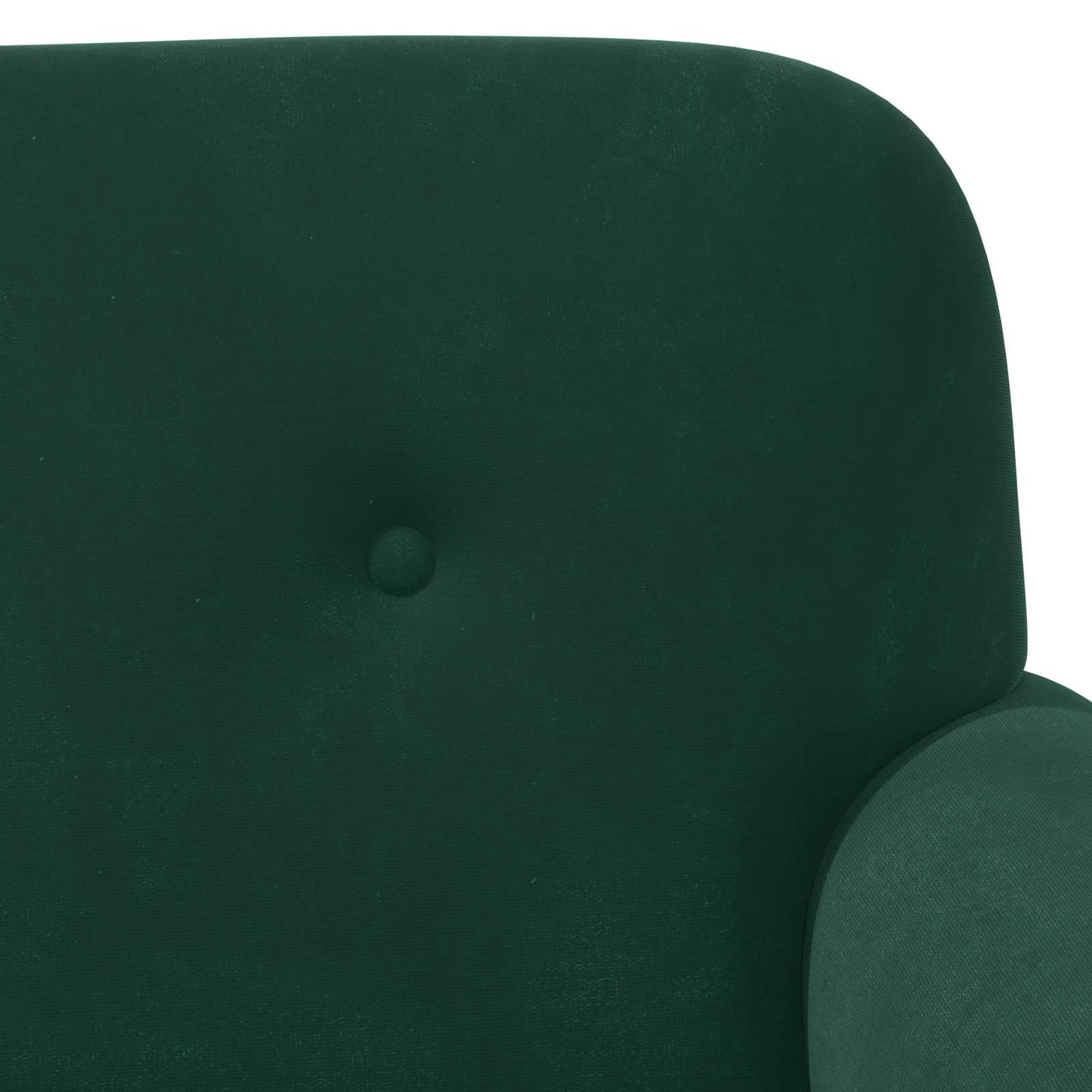 Loungebank met knopencomfort Donkergroen 120 x 66 x 78 cm
